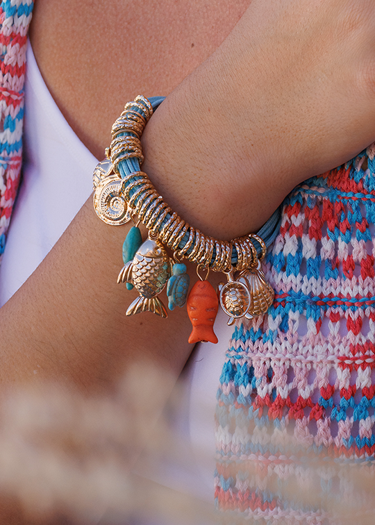 Sea Life Charm Bracelet