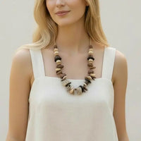 The Okemo Necklace | Chunky Boho Beaded