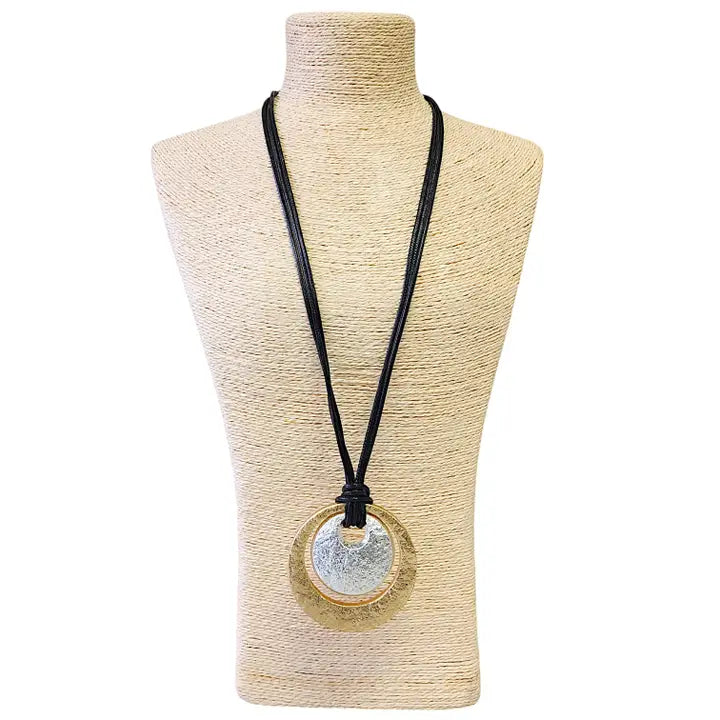 The Zarina Necklace | Chunky Vintage Pendant