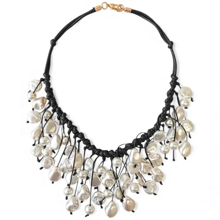 The Florence Necklace - Coastal Knotted Pearl