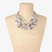 The Phoebe Necklace | Coastal Pastel Pearl