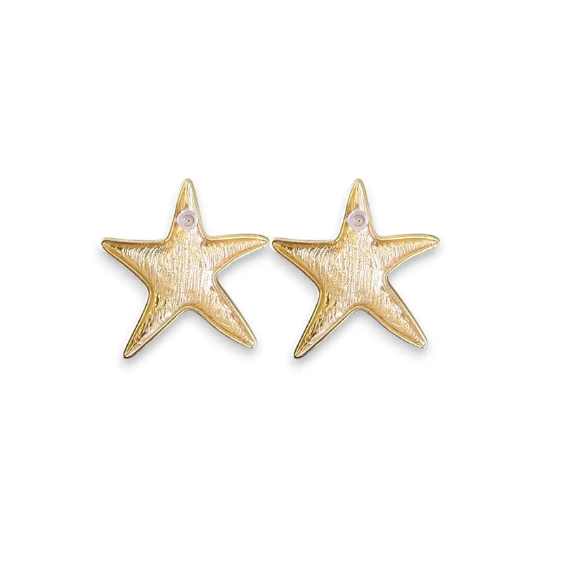 Chunky Vintage Starfish Statement Earring | Mermaid | Beach | Coastal Jewelry | Seashell | Boho | Fall 2025