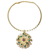 The Aurelia Necklace | Vintage Sundial Collar