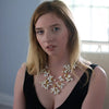Coastal Pearl & Silk Layered Necklace