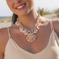 The Renzy Necklace | Coastal Spiral Shell