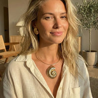 The Kai Earring | Coastal Chunky Seashell