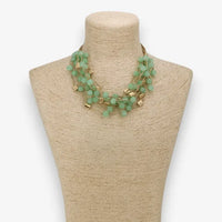 The Giada Necklace | Coastal Green Beaded