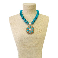 The Madison Necklace | Boho Beaded Turquoise