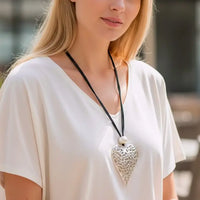 The Cora Silver Necklace