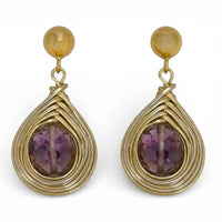 Aurora Borealis Collar Necklace & Earrings Matching Set