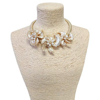 The Delphine Necklace | Seashell Flower Collar