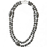 The Yoko Necklace - Long Chunky Beaded