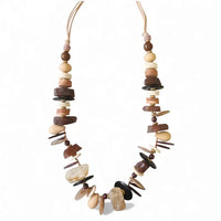 The Okemo Necklace | Chunky Boho Beaded