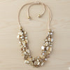 Multi Strand Layered Seashell Necklace