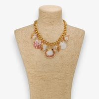 The Avalon Necklace |  Seashell Charm Necklace
