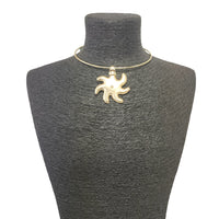 Sundial Necklace | Beach Necklace | Summer Necklace | Gold Necklace | Boho Necklace