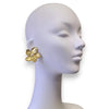 Handmade Chunky Vintage Gold Flower Earrings | Boho | Coastal | Statement Jewelry | Stainless Steel | Fall 2025