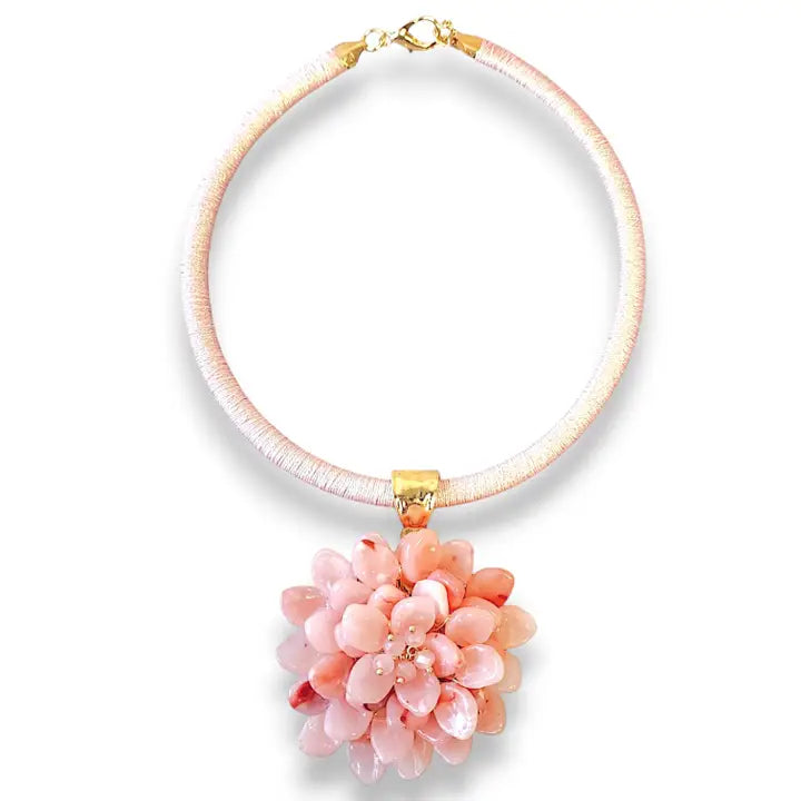 The Sakura Necklace | Pink Flower Collar