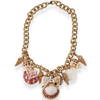 The Avalon Necklace |  Seashell Charm Necklace