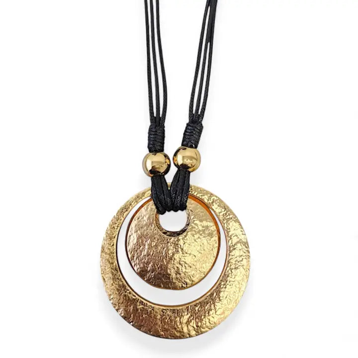 The Zahava Necklace | Chunky Vintage Pendant