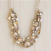 Multi Strand Layered Seashell Necklace