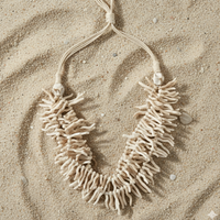 Coral Necklace | Beach Necklace | Neutral | Seashell | Boho