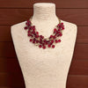 Red Necklace | Ruby Necklace | Coastal | Oxblood Necklace | Spring Necklace