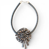 The Lumi Necklace | Chunky Snowflake Pendant Collar