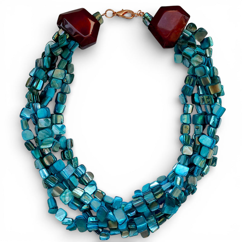 Azzurra Necklace - Gardenia Jewelry