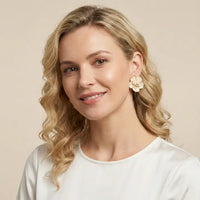 The White Rose Earring