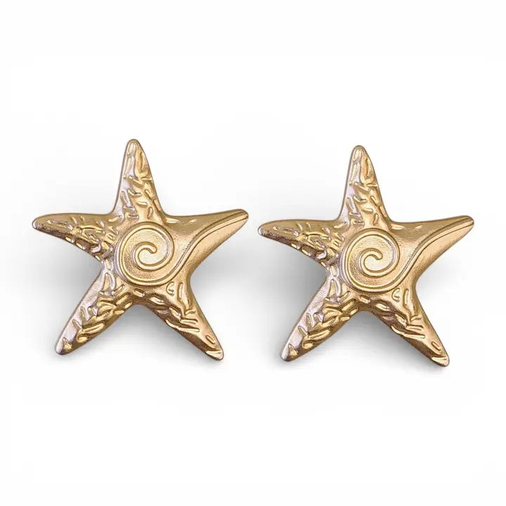 The Kiko Earring | Coastal Chunky Starfish