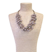 The Calliope Necklace | Chunky Beaded Pearl