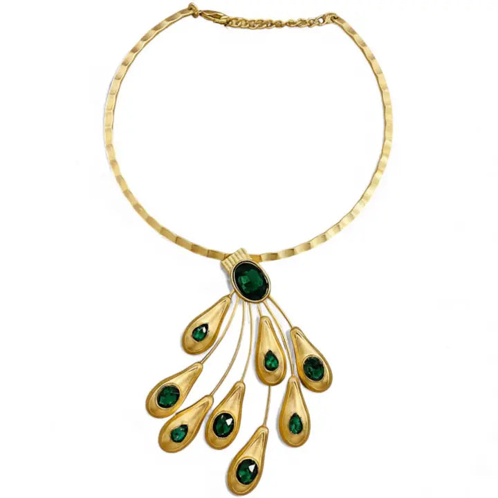 The Rayne Necklace | Vintage Sculpted Collar