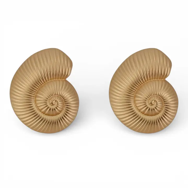 The Kai Earring | Coastal Chunky Seashell