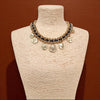 Coin Charm Necklace | Boho Necklace | Gold Chain Collar
