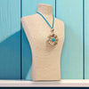 Beach Necklace | Pendant Necklace | Sea Life Charm | Turquoise Blue Necklace