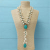 Seashell Necklace | Boho Beach Necklace | Beach Necklace | Spring | Turquoise