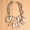 Layered Seashell Necklace | Coastal | Boho Statement Jewelry