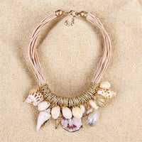 Charm Necklace | Seashell Necklace | Beach | Spring | Boho