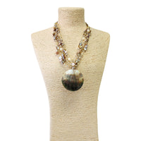 Mocha Mousse Necklace | Seashell | Coastal | Beach | Summer