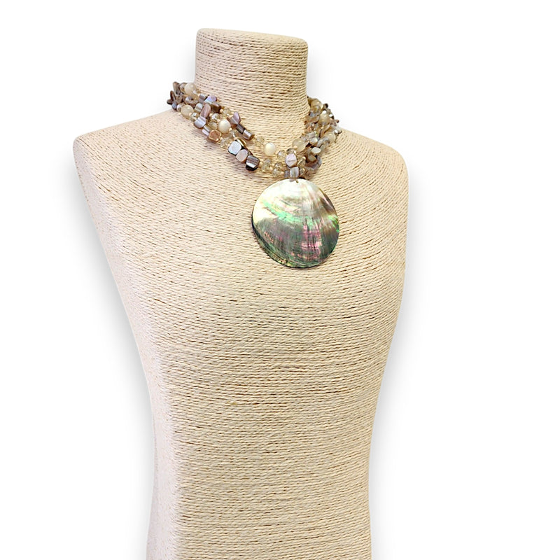Mocha Mousse Necklace | Seashell | Coastal | Beach | Summer