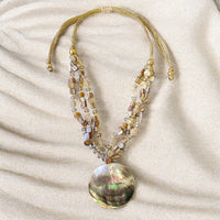 Mocha Mousse Necklace | Seashell | Coastal | Beach | Summer