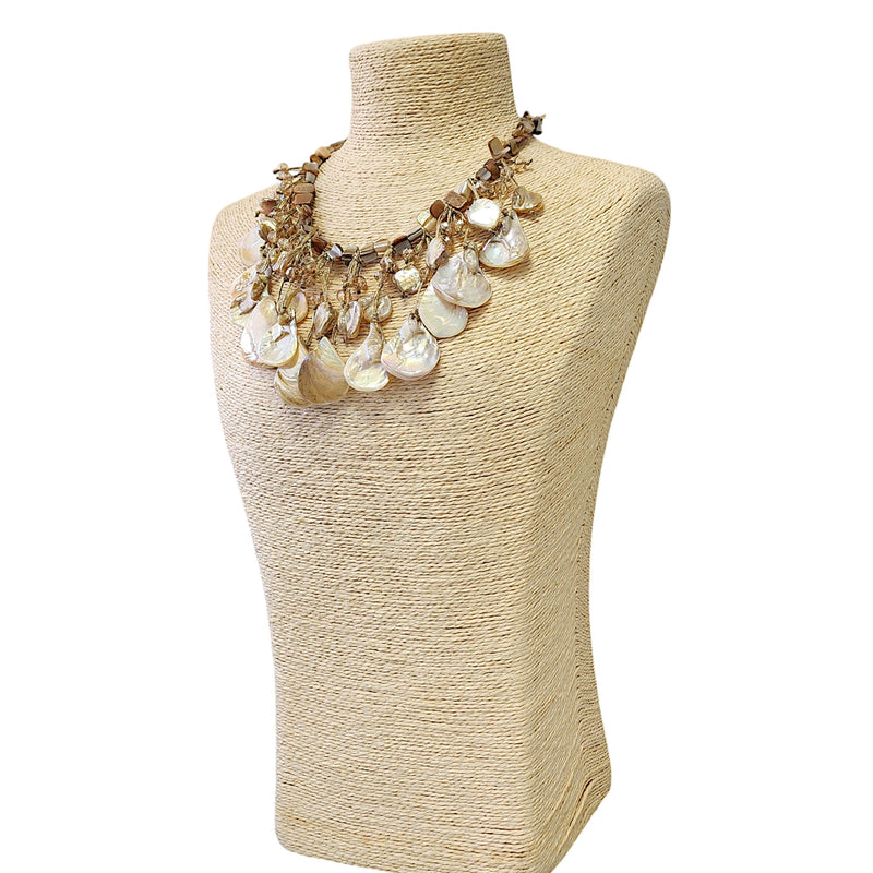 Seashell Necklace | Statement Necklace | Beach | Boho |