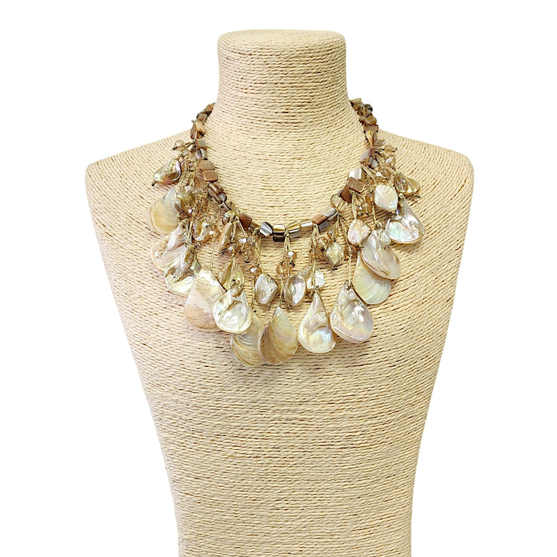 Seashell Necklace | Statement Necklace | Beach | Boho |