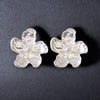 Handmade Chunky Vintage Silver Flower Earrings | Boho | Coastal | Statement Jewelry | Stainless Steel | Fall 2025