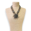 Silver Snowflake Pendant Necklace